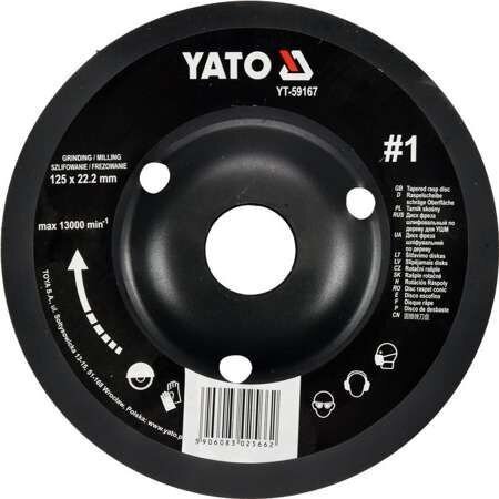 Metalo pjovimo diskas Yato YT-59167 kaina ir informacija | Šlifuokliai | pigu.lt
