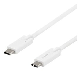 Deltaco USBC-1504, USB-C, 2 m цена и информация | Кабели и провода | pigu.lt