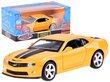 Automobilis Die Cast Metal Chevrolet Camaro SS, geltonas kaina ir informacija | Žaislai berniukams | pigu.lt