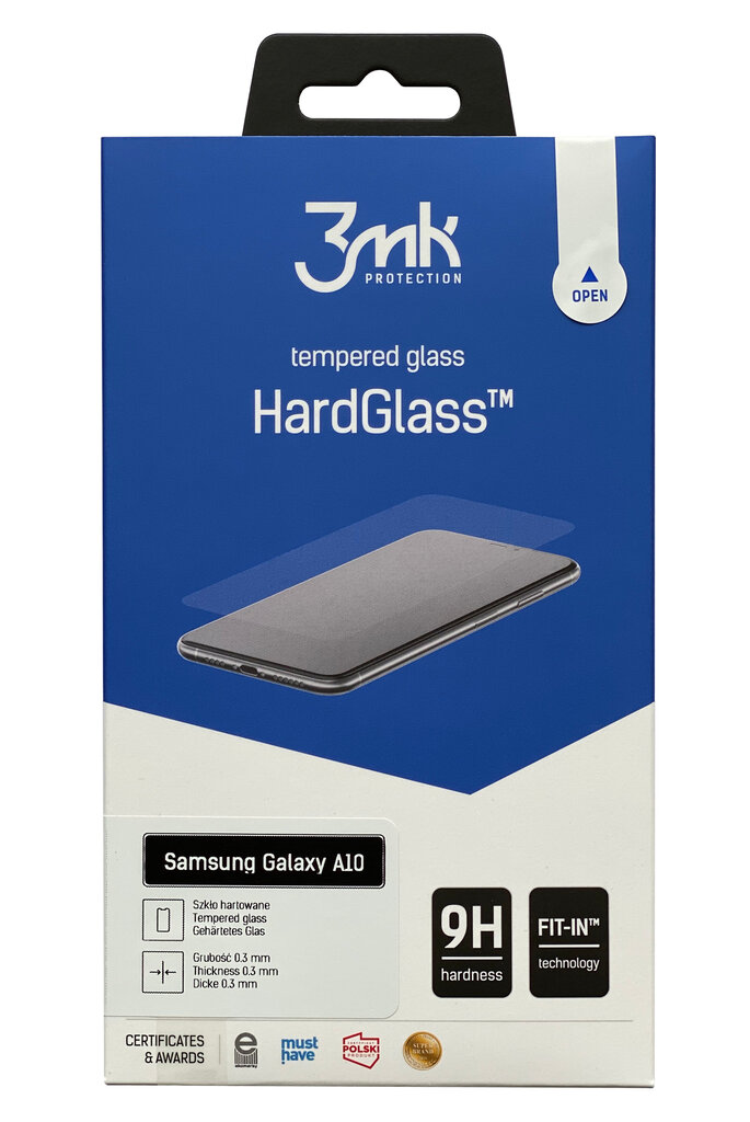 LCD apsauginis stikliukas 3MK Hard Glass Xiaomi Redmi Note 9 Pro/Note 9S цена и информация | Apsauginės plėvelės telefonams | pigu.lt