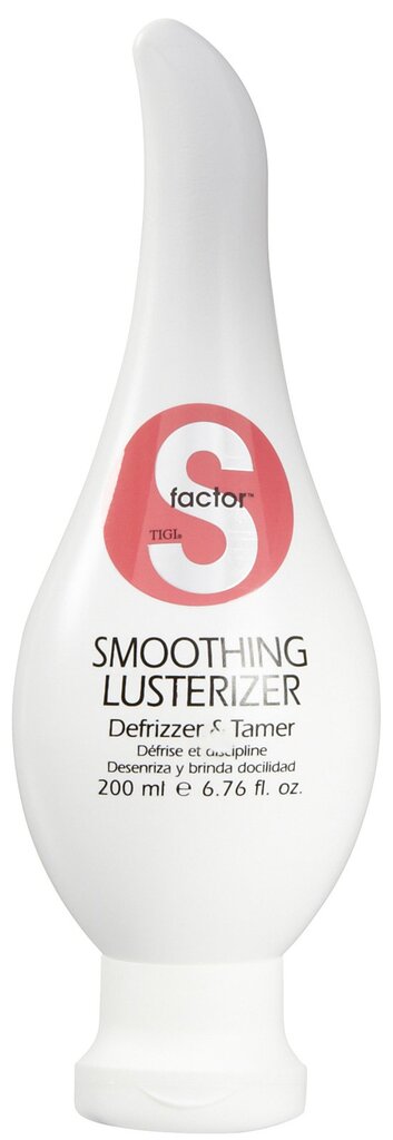 Glotninamasis plaukų kremas Tigi S-Factor Smoothing Lusterizer 200 ml цена и информация | Plaukų formavimo priemonės | pigu.lt