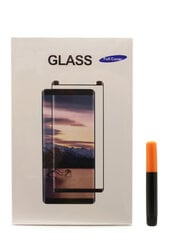 Защитное стекло M1 5D UV Glue для Samsung N960 Note 9, выгнутое, прозрачное цена и информация | Google Pixel 3a - 3mk FlexibleGlass Lite™ защитная пленка для экрана | pigu.lt