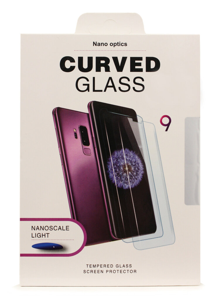 LCD apsauginis stikliukas Nano Optics 5D UV Glue Huawei P20 Pro lenktas skaidrus kaina ir informacija | Apsauginės plėvelės telefonams | pigu.lt