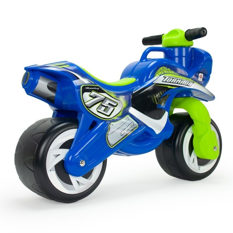 Lenktynių motociklas Injusta Tundra Tornado, 18 mėn.+ цена и информация | Žaislai kūdikiams | pigu.lt