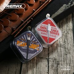 Кабель REMAX RC-120a мини, USB Type-C, Android, черный цена и информация | Кабели для телефонов | pigu.lt