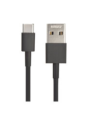 Кабель REMAX RC-120a мини, USB Type-C, Android, черный цена и информация | Кабели для телефонов | pigu.lt