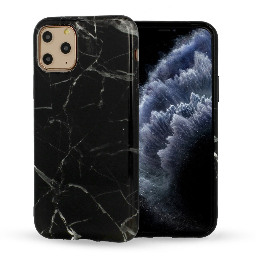 Marble Silicone dėklas telefonui skirtas Samsung Galaxy A41, D6 kaina ir informacija | Telefono dėklai | pigu.lt