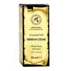 Sibirino pušies eterinis aliejus Aromatika, 10 ml kaina ir informacija | Eteriniai, kosmetiniai aliejai, hidrolatai | pigu.lt