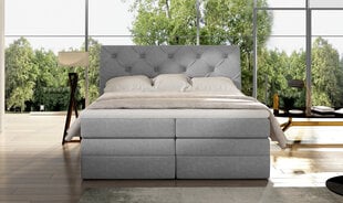 Кровать NORE Mirabel 01, 140x200 см, бежевая цена и информация | Кровати | pigu.lt