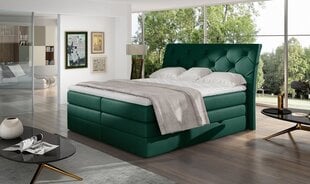 Кровать NORE Mirabel 10, 140x200 см, зеленая цена и информация | Кровати | pigu.lt