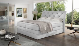 Кровать NORE Mirabel 18, 140x200 см, белая цена и информация | Кровати | pigu.lt