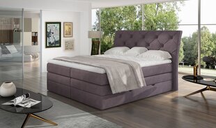 Кровать NORE Mirabel 21, 140x200 см, светло-коричневая цена и информация | Кровати | pigu.lt