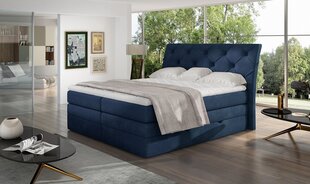 Кровать NORE Mirabel 08, 180x200 см, синяя цена и информация | Кровати | pigu.lt