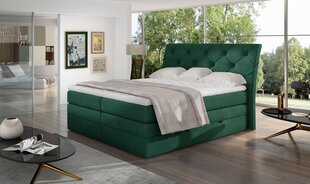 Кровать NORE Mirabel 09, 180x200 см, зеленая цена и информация | Кровати | pigu.lt