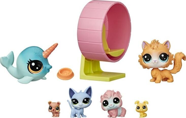 Figurėlių rinkinys Žaidimų namelis Hasbro Littlest Pet Shop kaina ir informacija | Žaislai mergaitėms | pigu.lt