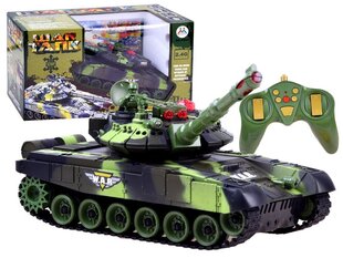 Дистанционно управляемый танк War Tank, зеленый цена и информация | Игрушки для мальчиков | pigu.lt