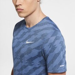 Футболка спортивная мужская Nike Miler Future Fast M, синяя CU5457-458 цена и информация | Мужские термобрюки, темно-синие, SMA61007 | pigu.lt