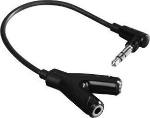Hama, Stereo, 3.5mm kaina ir informacija | Adapteriai, USB šakotuvai | pigu.lt