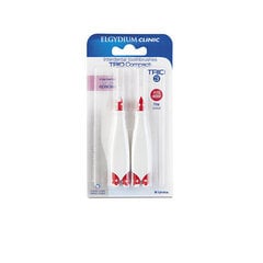 Tarpdančių šepetėlis Elgydium Trio Compact 3 Toothbrush 4-3 mm, 6 vnt. kaina ir informacija | Dantų šepetėliai, pastos | pigu.lt