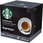 STARBUCKS Espresso Roast by NESCAFÉ DOLCE GUSTO, 12 kaps. цена и информация | Kava, kakava | pigu.lt