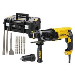 DeWalt Ударная дрель с принадлежностями 900 Вт DeWALT D25144KP-QS цена и информация | Шуруповерты, дрели | pigu.lt