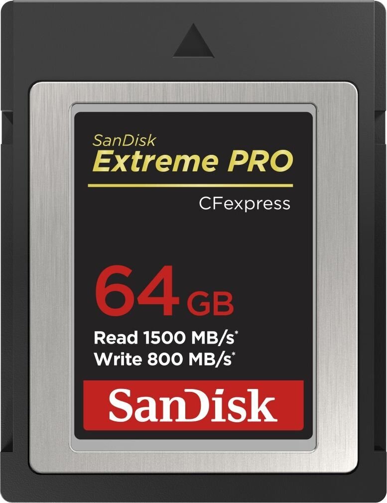 SanDisk SDCFE-064G-GN4NN цена и информация | Atminties kortelės fotoaparatams, kameroms | pigu.lt