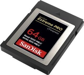 SanDisk SDCFE-064G-GN4NN цена и информация | Atminties kortelės fotoaparatams, kameroms | pigu.lt