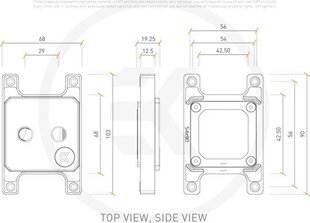 EK Water Blocks 3831109819258 цена и информация | Водяное охлаждение - аксессуары | pigu.lt