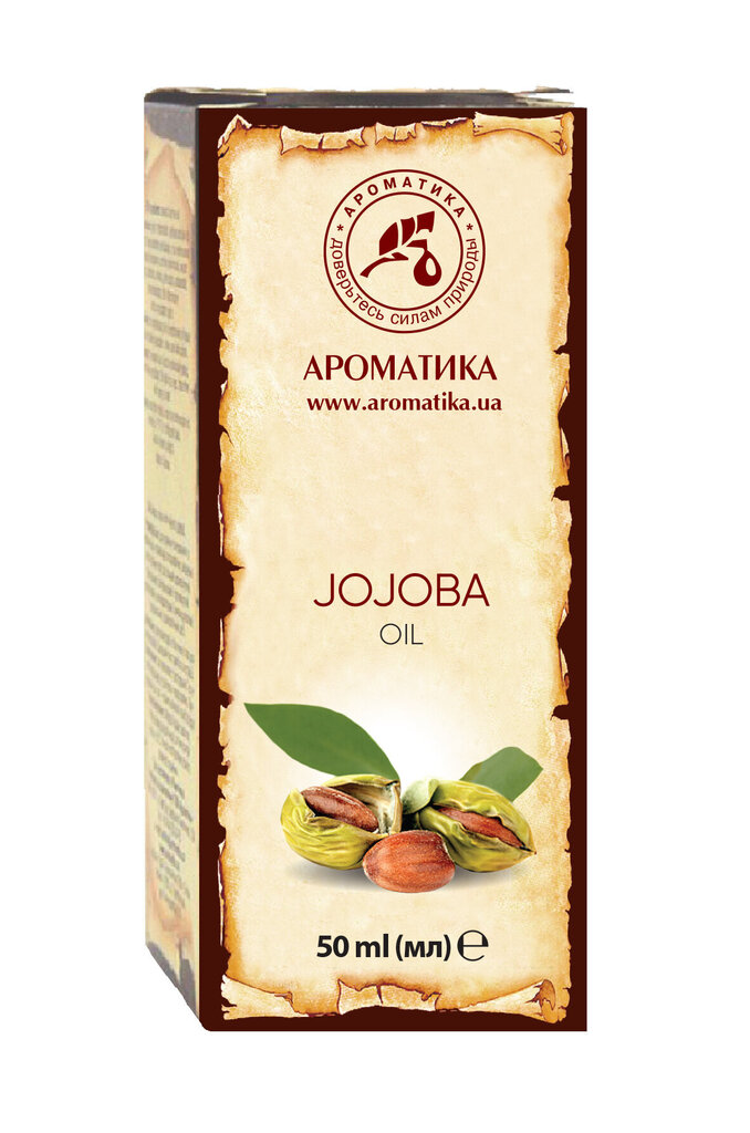 Natūralus Simondsijų augalinis aliejus Aromatika, 50 ml kaina ir informacija | Eteriniai, kosmetiniai aliejai, hidrolatai | pigu.lt