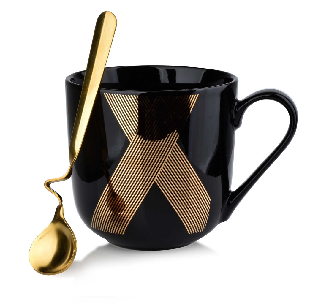 Affek Design puodelio ir šaukštelio rinkinys Lola, 2 dalių kaina ir informacija | Taurės, puodeliai, ąsočiai | pigu.lt