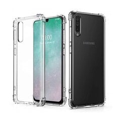 Силиконовый чехол Fusion Anti Shock 0.5 mm для Samsung Galaxy A505 / A307 / A507 Galaxy A50 / A30s /A50s, прозрачный цена и информация | Чехлы для телефонов | pigu.lt