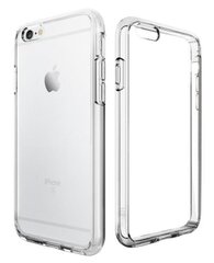 „Fusion Ultra“ silikoninis telefono dėklas skirtas „Apple iPhone 6 / 6S“, skaidri kaina ir informacija | Telefono dėklai | pigu.lt