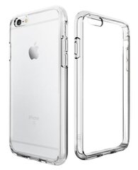 Прочный силиконовый чехол Fusion Ultra Back Case 0.3 mm для Apple iPhone 6 / 6S, прозрачный цена и информация | Чехлы для телефонов | pigu.lt