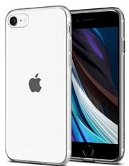 Прочный силиконовый чехол Fusion Ultra Back Case 0.3 mm для Apple iPhone SE 2020, прозрачный цена и информация | Чехлы для телефонов | pigu.lt