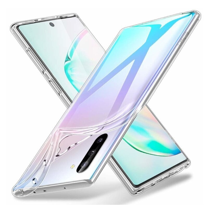 „Fusion Ultra“ silikoninis dėklas, skirtas „Samsung N970 Galaxy Note 10“, skaidrus цена и информация | Telefono dėklai | pigu.lt