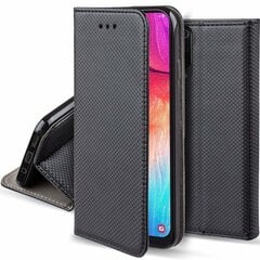 Чехол-книжка Fusion Magnet Case для Samsung A105 Galaxy A10 / M105 Galaxy M10, чёрный цена и информация | Чехлы для телефонов | pigu.lt