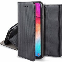 Чехол-книжка Fusion Magnet Case для Samsung A405 Galaxy A40, чёрный цена и информация | Чехлы для телефонов | pigu.lt