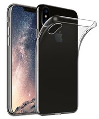 „Fusion Ultra Back“ apsauginis silikoninis dėklas skirtas „Apple iPhone XS Max“, skaidri kaina ir informacija | Telefono dėklai | pigu.lt