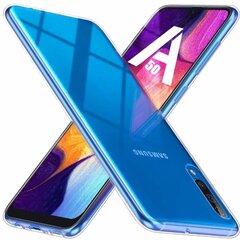 Прочный силиконовый чехол Fusion Ultra Back Case 1 mm для Samsung Galaxy A505 / A307 / A507 Galaxy A50 / A30s /A50s, прозрачный цена и информация | Чехлы для телефонов | pigu.lt