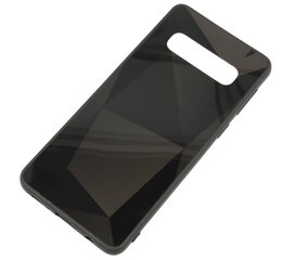 Силиконовый чехол Fusion Diamond Stone Back Case для Apple iPhone 11 Pro Max, черный цена и информация | Чехлы для телефонов | pigu.lt