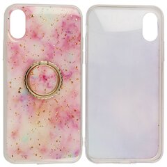 „Fusion Marble Ring Back“ silikoninis telefono dėklas „Apple iPhone 11 Pro", rožinis kaina ir informacija | Telefono dėklai | pigu.lt