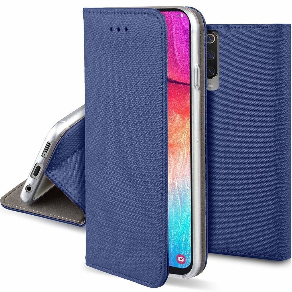„Fusion“ magneto dėklas, skirtas „Samsung A415 Galaxy A41" mėlynas цена и информация | Telefono dėklai | pigu.lt