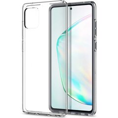„Fusion Ultra Back“ silikoninis telefono dėklas, skirtas „Samsung A715 Galaxy A71“ skaidrus kaina ir informacija | Telefono dėklai | pigu.lt