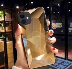 „Fusion Diamond Stone“ silikoninis telefono dėklas, skirtas „Apple iPhone 11 Pro", auksinis kaina ir informacija | Telefono dėklai | pigu.lt