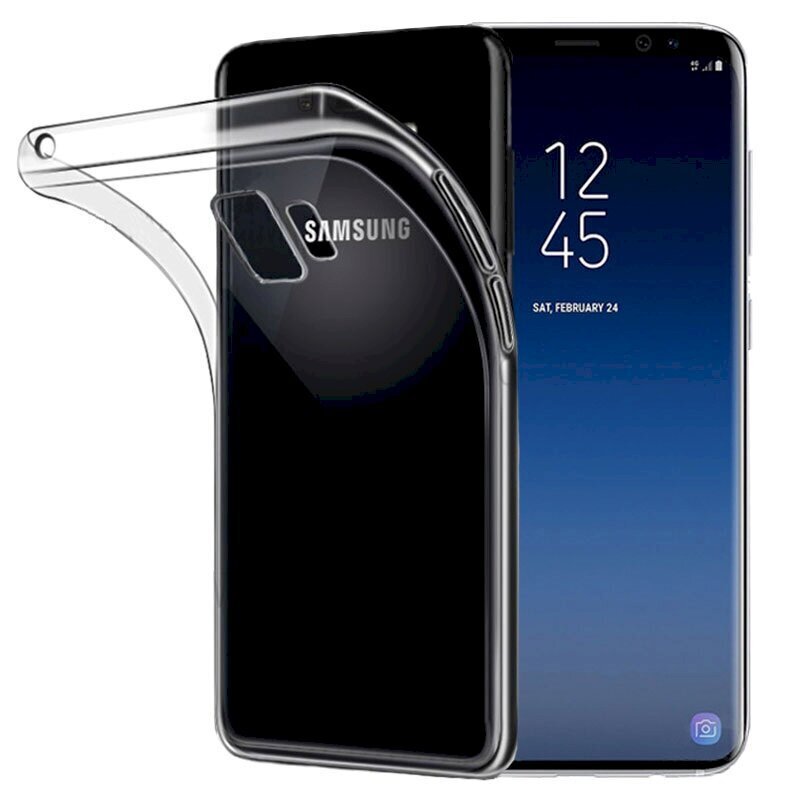 „Fusion Ultra“ silikoninis telefono dėklas skirtas „Samsung G960 Galaxy S9“, skaidri kaina ir informacija | Telefono dėklai | pigu.lt