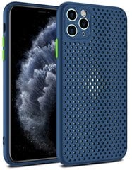 „Fusion Breathe" silikoninis telefono dėklas, skirtas „Huawei P30 Lite“, mėlynas kaina ir informacija | Telefono dėklai | pigu.lt