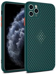 „Fusion Breathe“ silikoninis telefono dėklas skirtas „Samsung G985 Galaxy S20 Plus", žalia kaina ir informacija | Telefono dėklai | pigu.lt