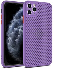 Силиконовый чехол Fusion Breathe Case для Apple iPhone 11 Pro, фиолетовый цена и информация | Чехлы для телефонов | pigu.lt