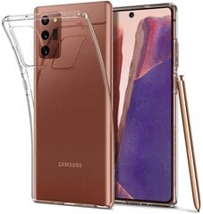 „Fusion Ultra“ silikoninis telefono dėklas, skirtas „Samsung N980 Galaxy Note 20“, skaidrus kaina ir informacija | Telefono dėklai | pigu.lt