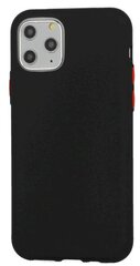 Силиконовый чехол Fusion Solid Case для Apple iPhone 11 Pro, черный цена и информация | Чехлы для телефонов | pigu.lt